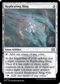 Replicating Ring - Commander: March of the Machine - Magic: The Gathering card