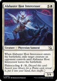 Alabaster Host Intercessor - March of the Machine - Magic: The Gathering card