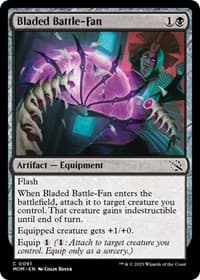 Bladed Battle-Fan - March of the Machine - Magic: The Gathering card