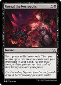 Unseal the Necropolis - March of the Machine - Magic: The Gathering card