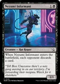Nezumi Informant - March of the Machine - Magic: The Gathering card