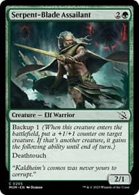 Serpent-Blade Assailant - March of the Machine - Magic: The Gathering card
