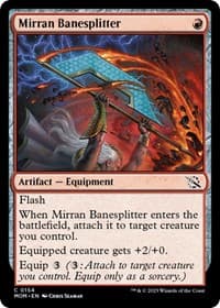 Mirran Banesplitter - March of the Machine - Magic: The Gathering card