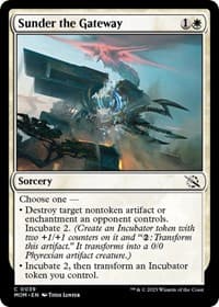 Sunder the Gateway - March of the Machine - Magic: The Gathering card