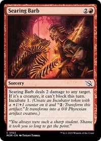 Searing Barb - March of the Machine - Magic: The Gathering card