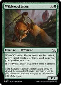 Wildwood Escort - March of the Machine - Magic: The Gathering card