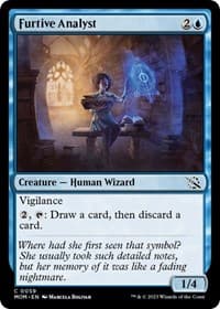 Furtive Analyst - March of the Machine - Magic: The Gathering card