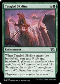Tangled Skyline - March of the Machine - Magic: The Gathering card