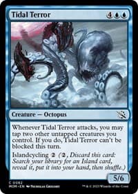 Tidal Terror - March of the Machine - Magic: The Gathering card