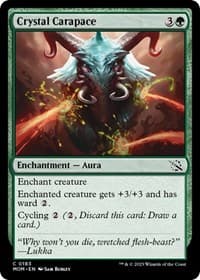 Crystal Carapace - March of the Machine - Magic: The Gathering card
