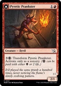 Pyretic Prankster - March of the Machine - Magic: The Gathering card