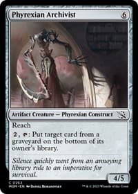 Phyrexian Archivist - March of the Machine - Magic: The Gathering card