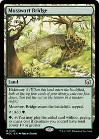 Mosswort Bridge - Commander: March of the Machine - Magic: The Gathering card