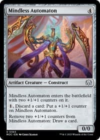 Mindless Automaton - Commander: March of the Machine - Magic: The Gathering card