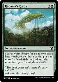Kodama's Reach - Commander: March of the Machine - Magic: The Gathering card