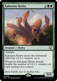 Kalonian Hydra - Commander: March of the Machine - Magic: The Gathering card