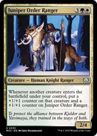 Juniper Order Ranger - Commander: March of the Machine - Magic: The Gathering card