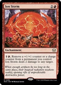 Ion Storm - Commander: March of the Machine - Magic: The Gathering card