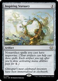 Inspiring Statuary - Commander: March of the Machine - Magic: The Gathering card