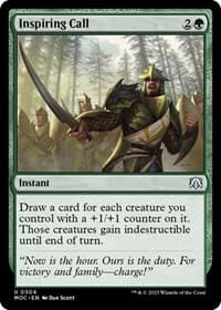 Inspiring Call - Commander: March of the Machine - Magic: The Gathering card