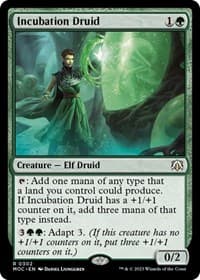Incubation Druid - Commander: March of the Machine - Magic: The Gathering card