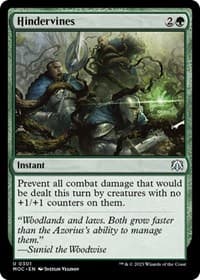 Hindervines - Commander: March of the Machine - Magic: The Gathering card