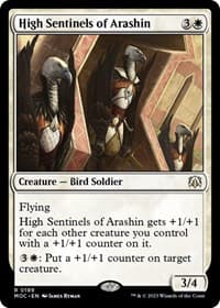 High Sentinels of Arashin - Commander: March of the Machine - Magic: The Gathering card