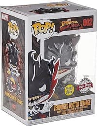 Spider-Man: Maximum Venom: Venomized Doctor Strange (Glow in the Dark) - Pop! Vinyl - Funko card