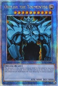 Obelisk the Tormentor (Quarter Century Secret Rare) - Legendary Collection: 25th Anniversary Edition - YuGiOh card