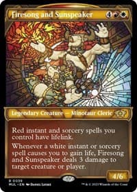 Firesong and Sunspeaker - March of the Machine: Multiverse Legends - Magic: The Gathering card