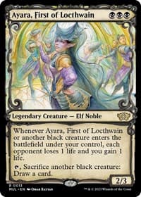 Ayara, First of Locthwain - March of the Machine: Multiverse Legends - Magic: The Gathering card