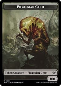 Phyrexian Germ // Myr Double-Sided Token - Commander: March of the Machine - Magic: The Gathering card