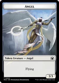 Angel // Demon Double-Sided Token - Commander: March of the Machine - Magic: The Gathering card
