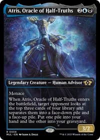 Atris, Oracle of Half-Truths - March of the Machine: Multiverse Legends - Magic: The Gathering card