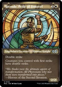 Kwende, Pride of Femeref (Halo Foil) - March of the Machine: Multiverse Legends - Magic: The Gathering card