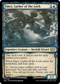 Emry, Lurker of the Loch (Halo Foil) - March of the Machine: Multiverse Legends - Magic: The Gathering card