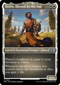 Daxos, Blessed by the Sun (Foil Etched) - March of the Machine: Multiverse Legends - Magic: The Gathering card