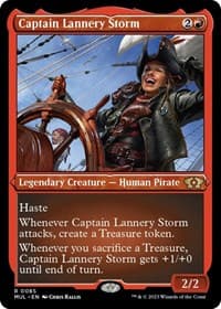 Captain Lannery Storm (Foil Etched) - March of the Machine: Multiverse Legends - Magic: The Gathering card
