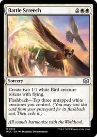 Battle Screech - Commander: March of the Machine - Magic: The Gathering card