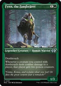 Fynn, the Fangbearer (Foil Etched) - March of the Machine: Multiverse Legends - Magic: The Gathering card