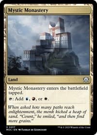 Mystic Monastery - Commander: March of the Machine - Magic: The Gathering card
