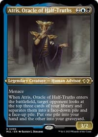 Atris, Oracle of Half-Truths (Foil Etched) - March of the Machine: Multiverse Legends - Magic: The Gathering card