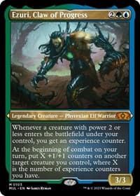 Ezuri, Claw of Progress (Foil Etched) - March of the Machine: Multiverse Legends - Magic: The Gathering card