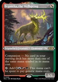 Jegantha, the Wellspring (Foil Etched) - March of the Machine: Multiverse Legends - Magic: The Gathering card