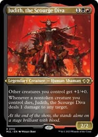 Judith, the Scourge Diva (Foil Etched) - March of the Machine: Multiverse Legends - Magic: The Gathering card