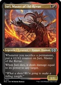 Juri, Master of the Revue (Foil Etched) - March of the Machine: Multiverse Legends - Magic: The Gathering card