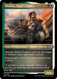 Shanna, Sisay's Legacy (Foil Etched) - March of the Machine: Multiverse Legends - Magic: The Gathering card