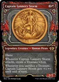 Captain Lannery Storm (Halo Foil) - March of the Machine: Multiverse Legends - Magic: The Gathering card