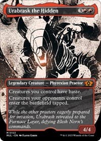 Urabrask the Hidden (Halo Foil) - March of the Machine: Multiverse Legends - Magic: The Gathering card