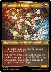 Firesong and Sunspeaker (Halo Foil) - March of the Machine: Multiverse Legends - Magic: The Gathering card